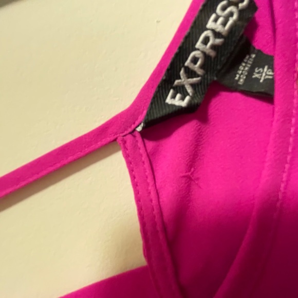 EXPRESS hot pink cami - Picture 2 of 3